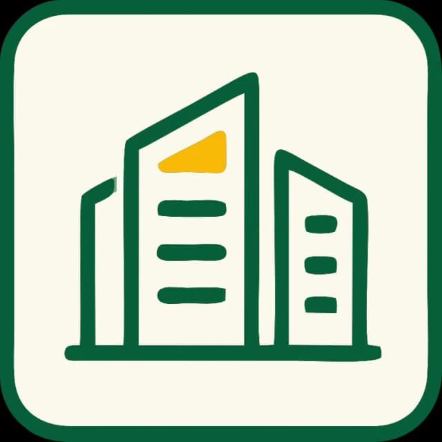 Office towers icon