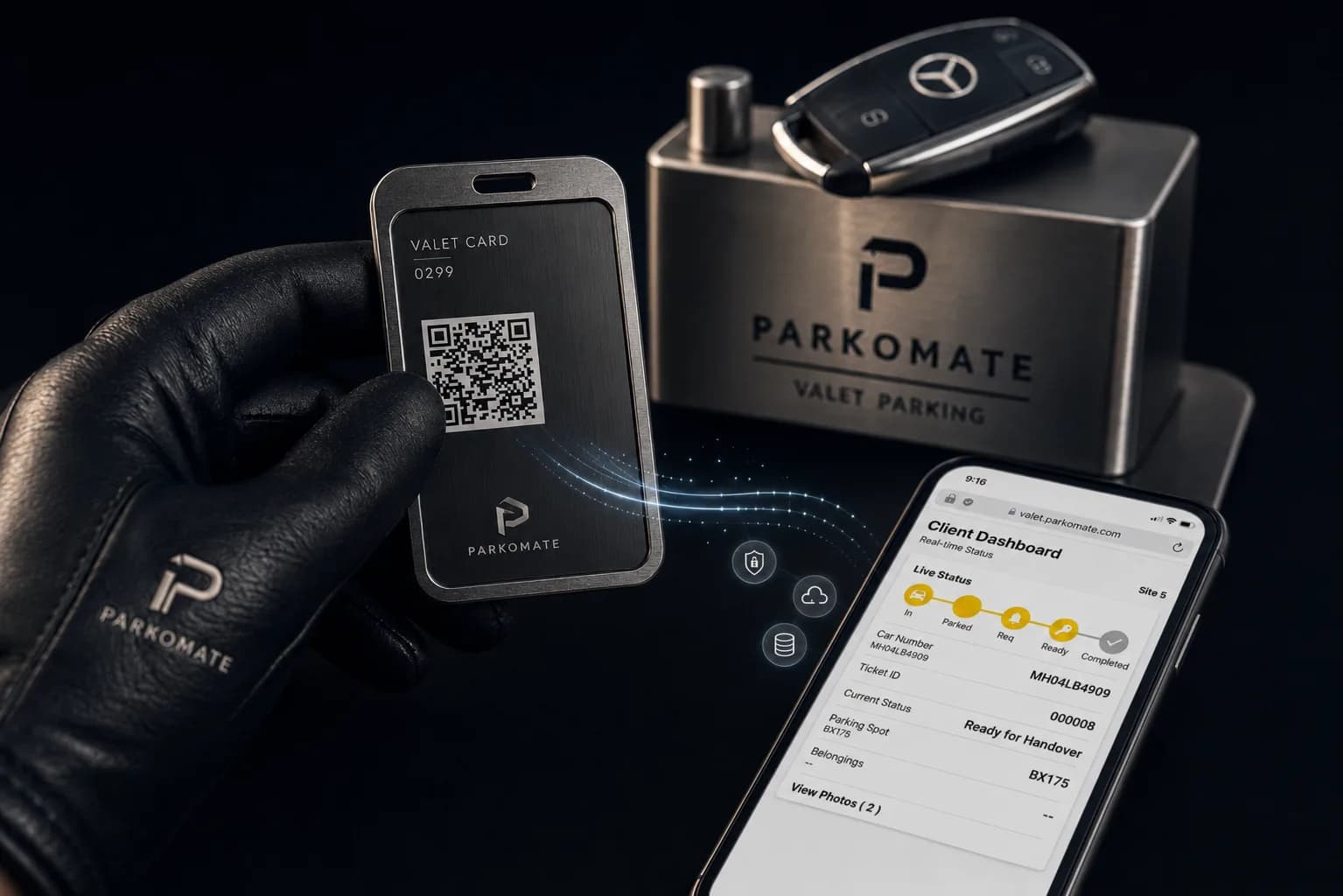 Valet Parking Software - Parkomate