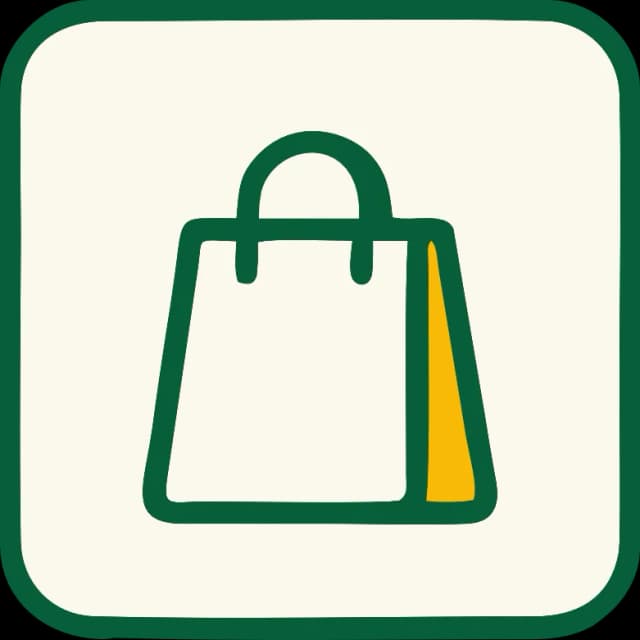 Shopping bag icon
